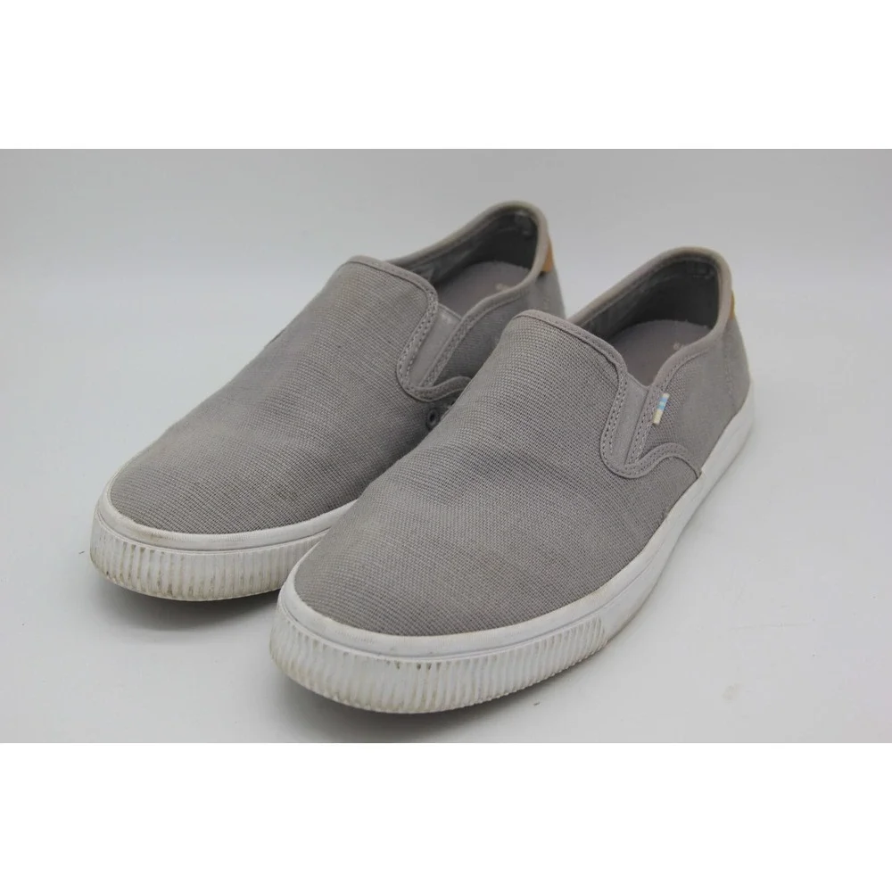 Toms Earthwise Men's Gray Size 9 Slip On Loafers